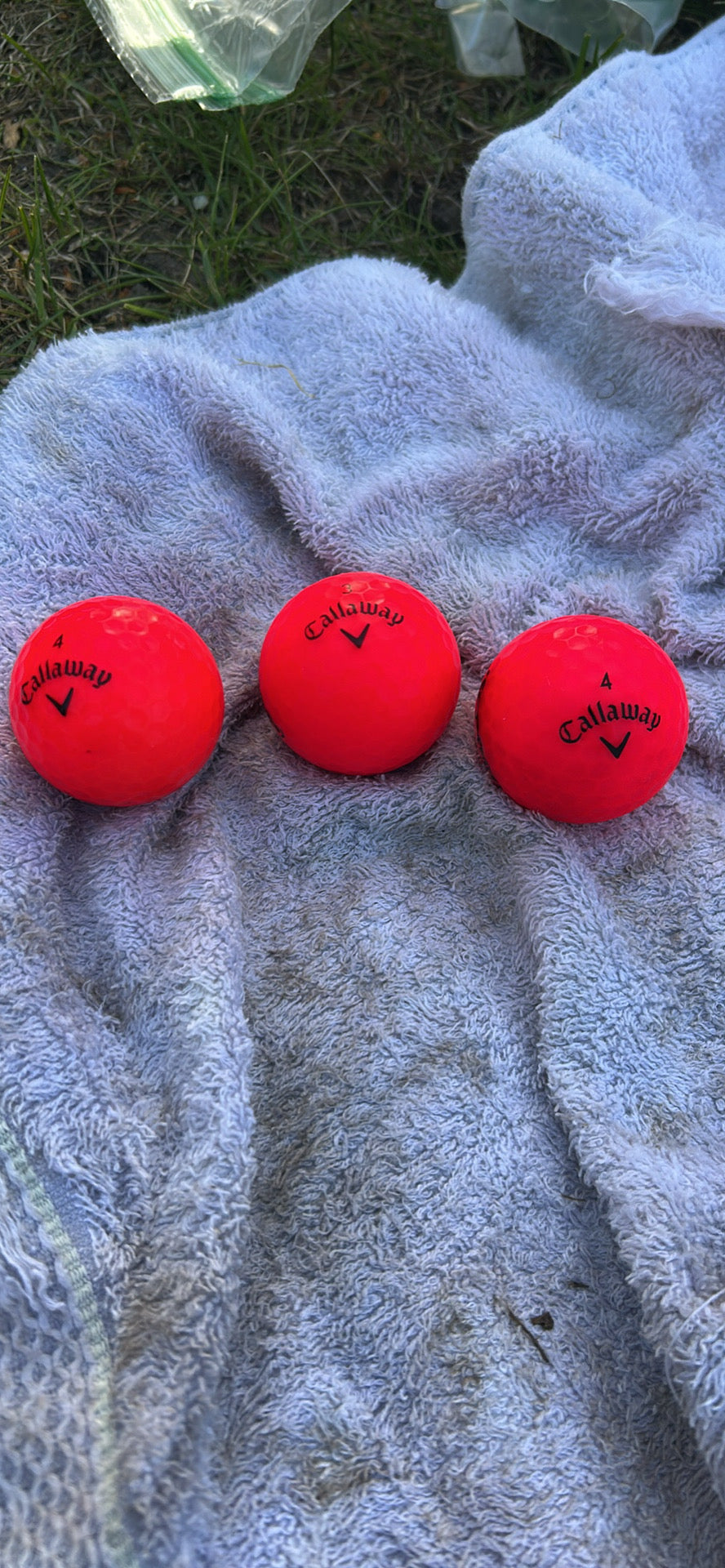 Six super soft Callaway 